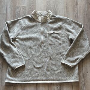 The North Face Men's Light Gray Zip-Up